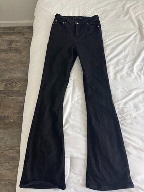 ASOS Design Black Flare Jeans